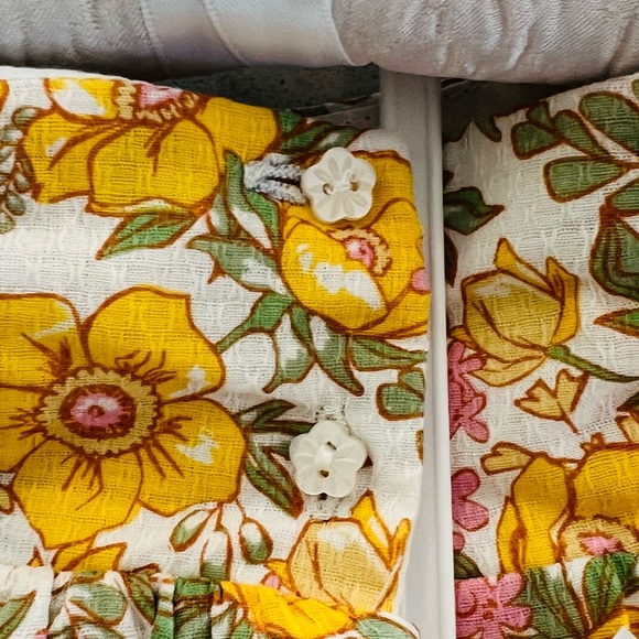 NEW Joie Baby Floral 2 Piece Outfit Size 6-9 Months NWT - Picture 11 of 11